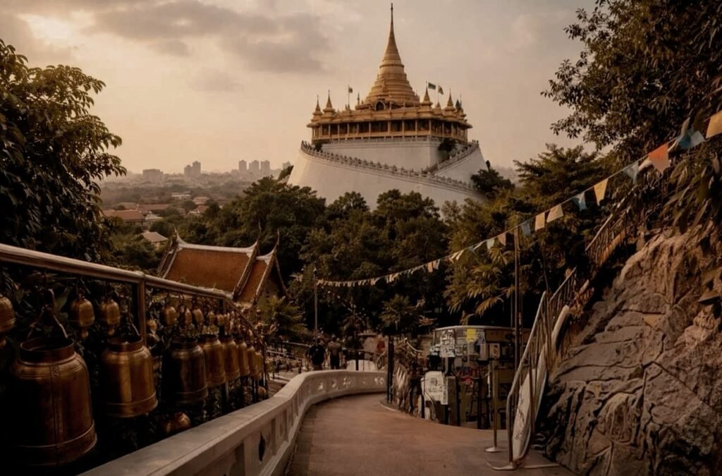 Wat Saket para ver Bangkok desde las alturas