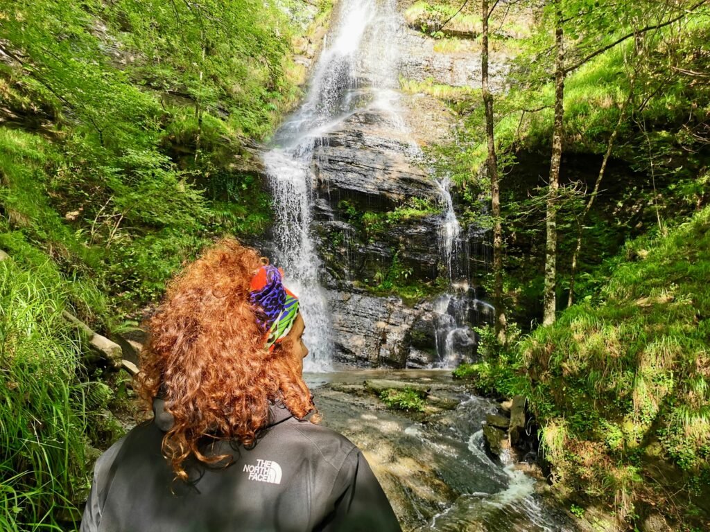 Uguna la cascada de Saldropo