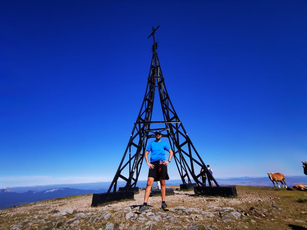 La cruz de Gorbeia
