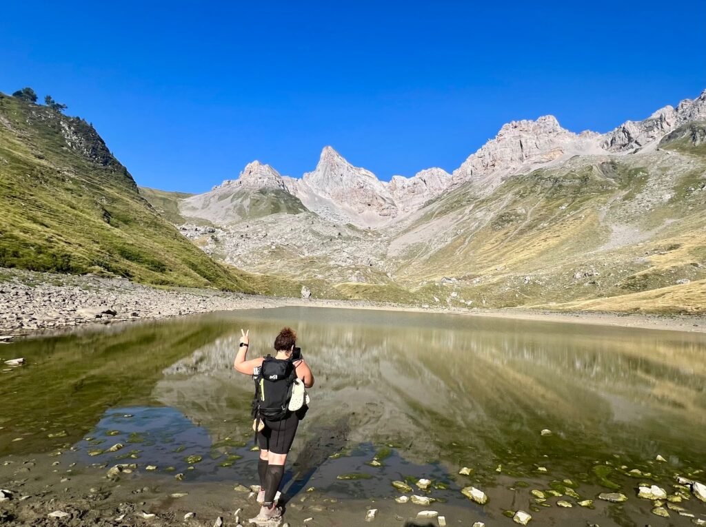 El lago de Lhurs (Lescún- Valle de Aspe)