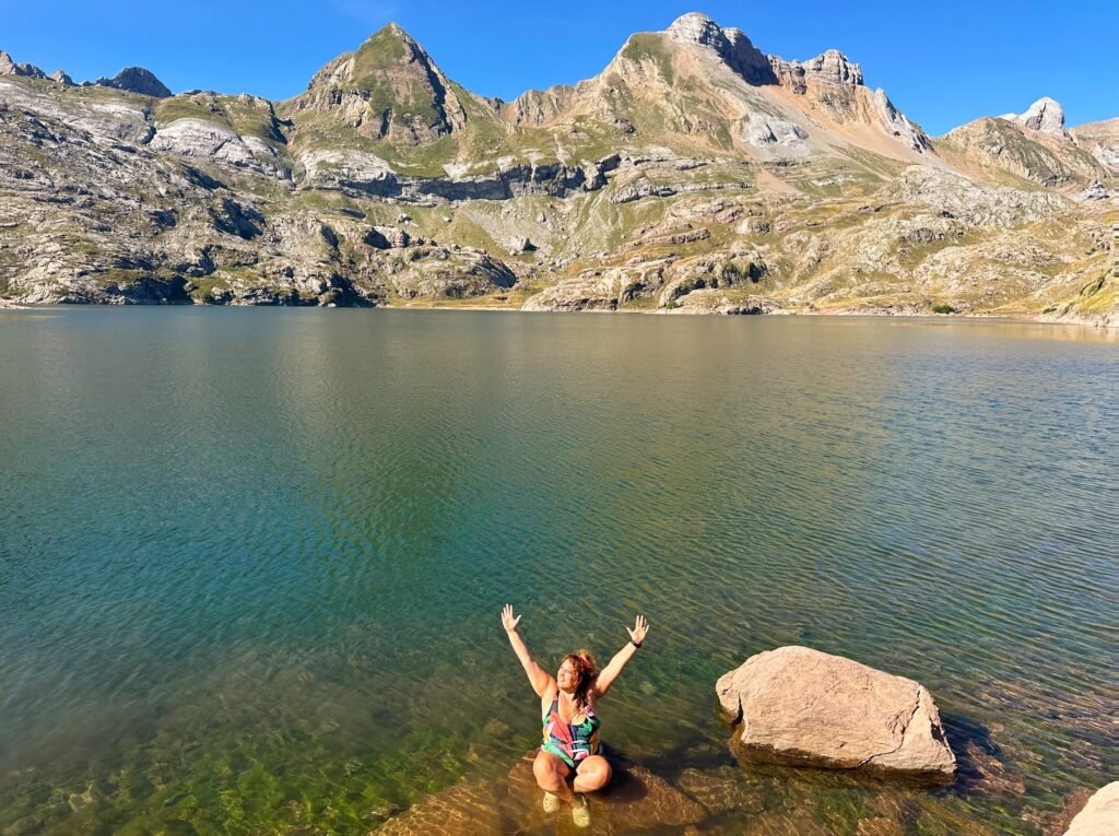 Uno de los lagos más bonitos del Pirineo.