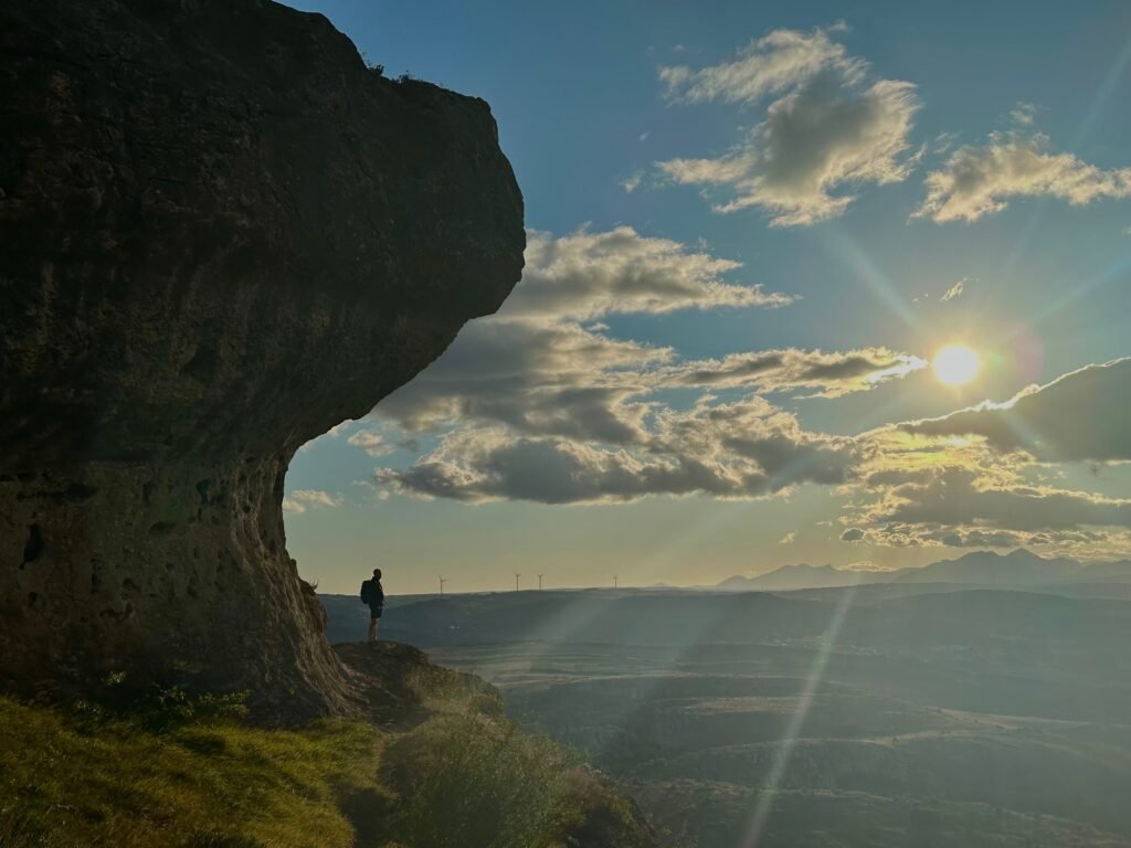 Atardecer bajo la tortuga (Las Tuerces)