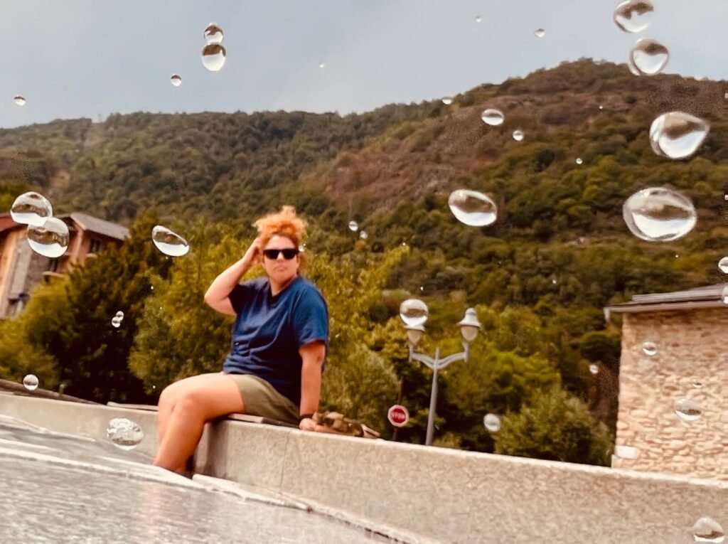 Con los pies a remojo en aguas sulfurosas (Ax-les-Termes, Ariège)
