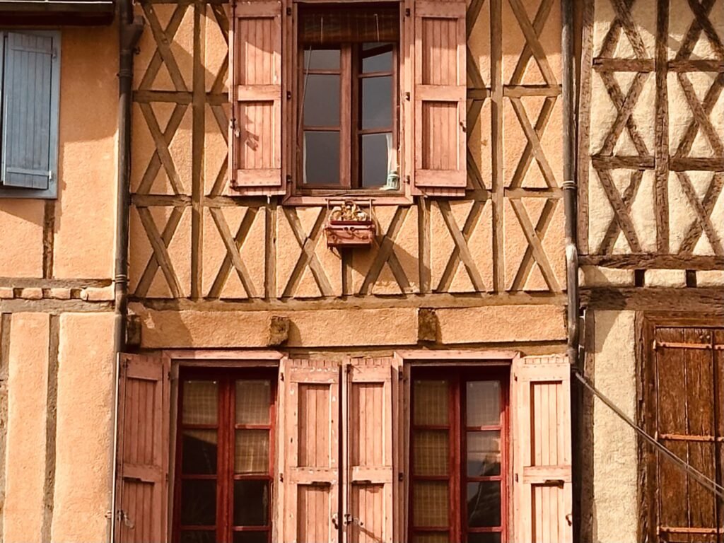 Fachadas de Mirepoix (Ariège)