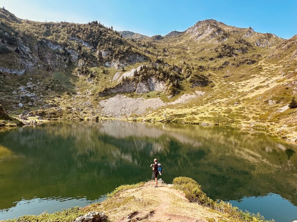 el lago de Etang (Ariège)