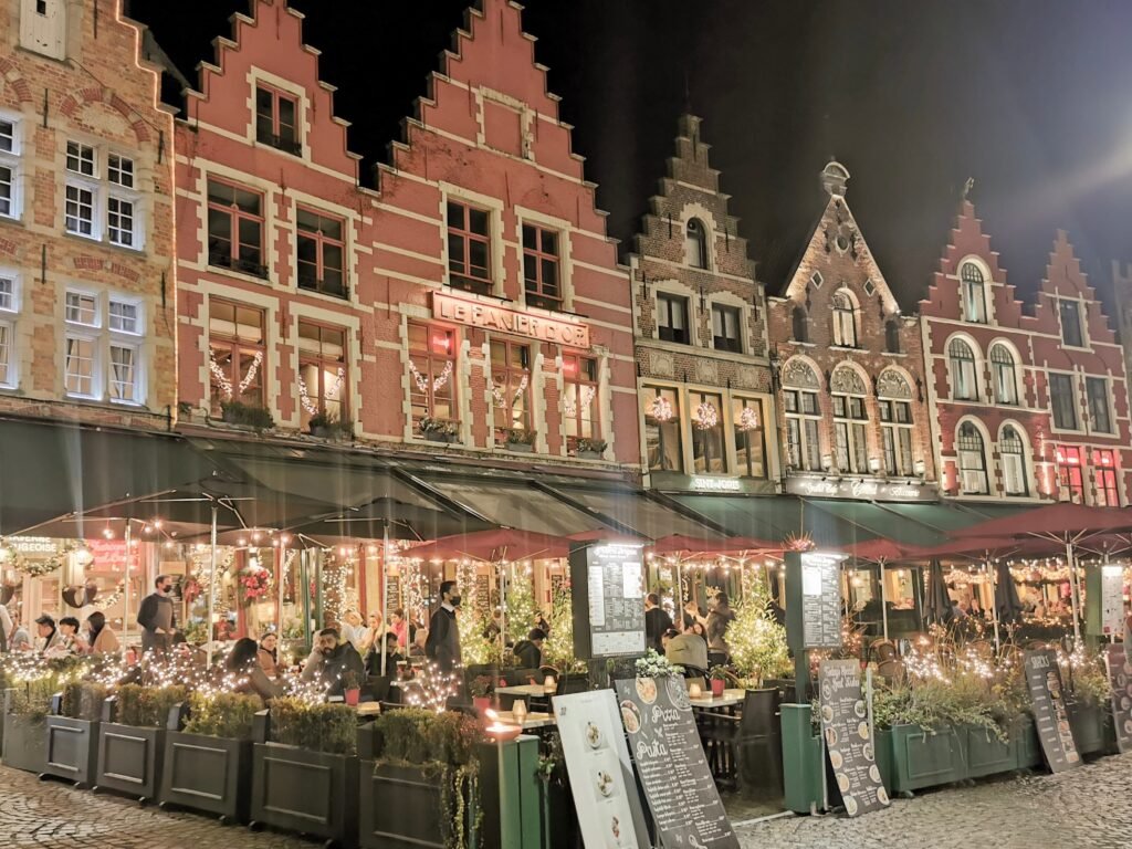 El mercado navideño más famoso en Grote Markt (navidad en Bélgica)