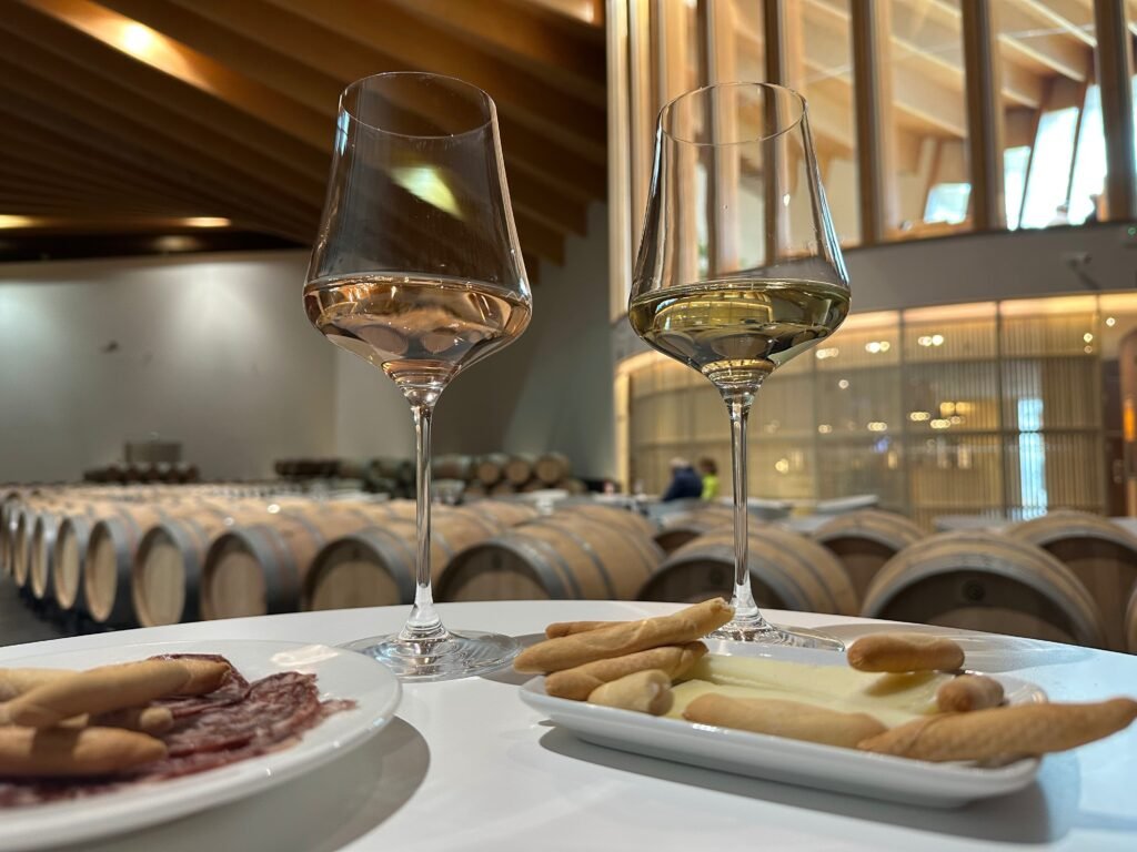 Una cata en la bodega Ysios en Laguardia