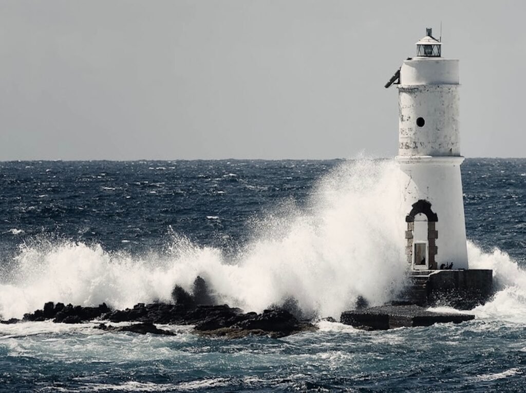 Faro Mangiabarche en Calasetta