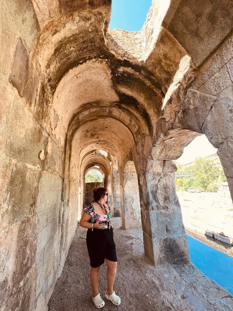 Ruinas de las termas romanas de Fordongianus