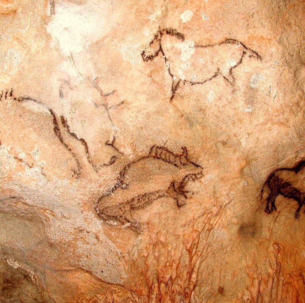 Pinturas rupestres de la cueva de Santimamiñe (Bizkaia)