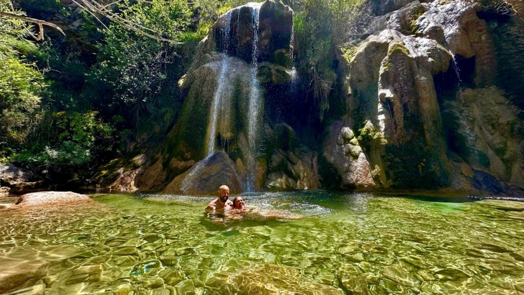 La cascada de Tobazo en Valderredible