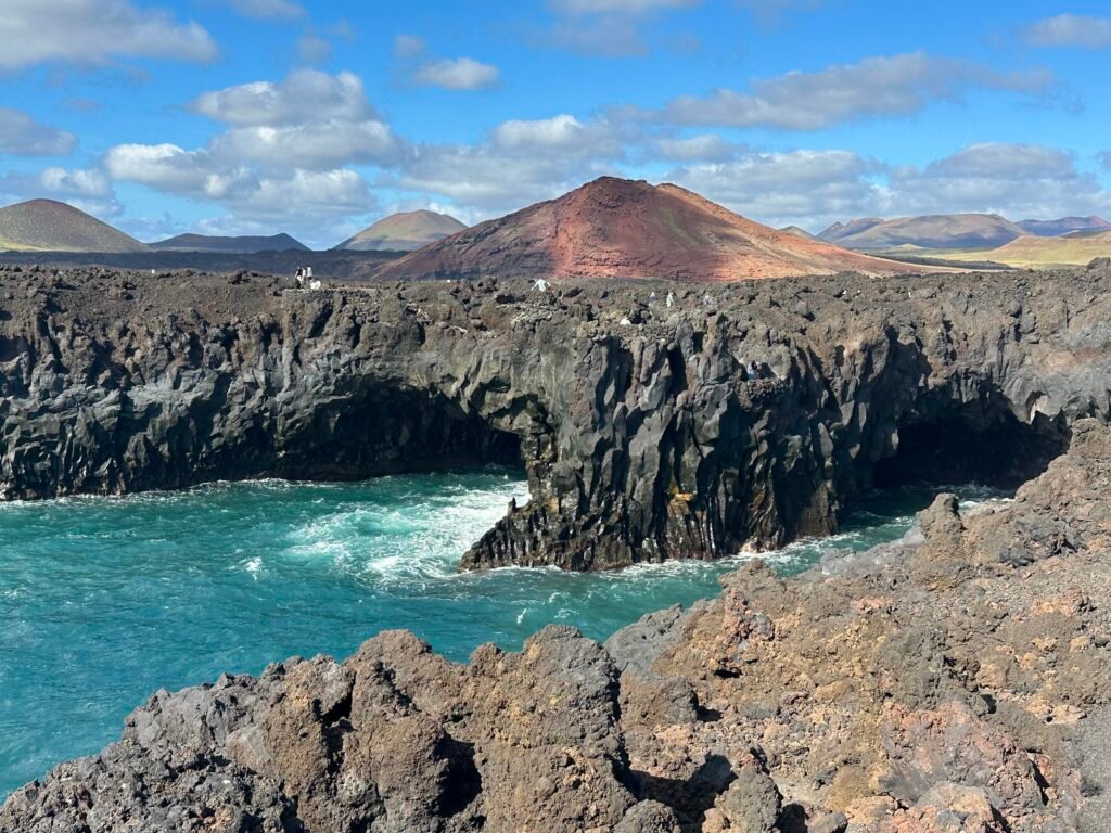 Los Hervideros en el Golfo (Lanzarote)