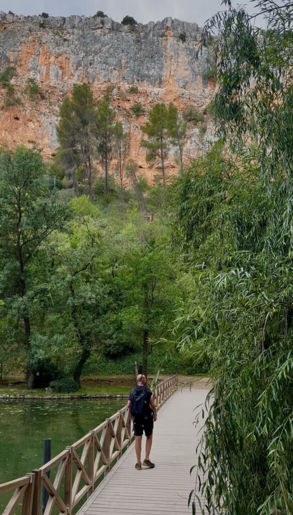 El lago del espejo es la zona más tranquila de la visita