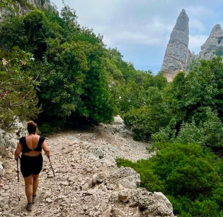 Ruta a Cala Goloritzé (Costa Baunei, Golfo de Orosei)
