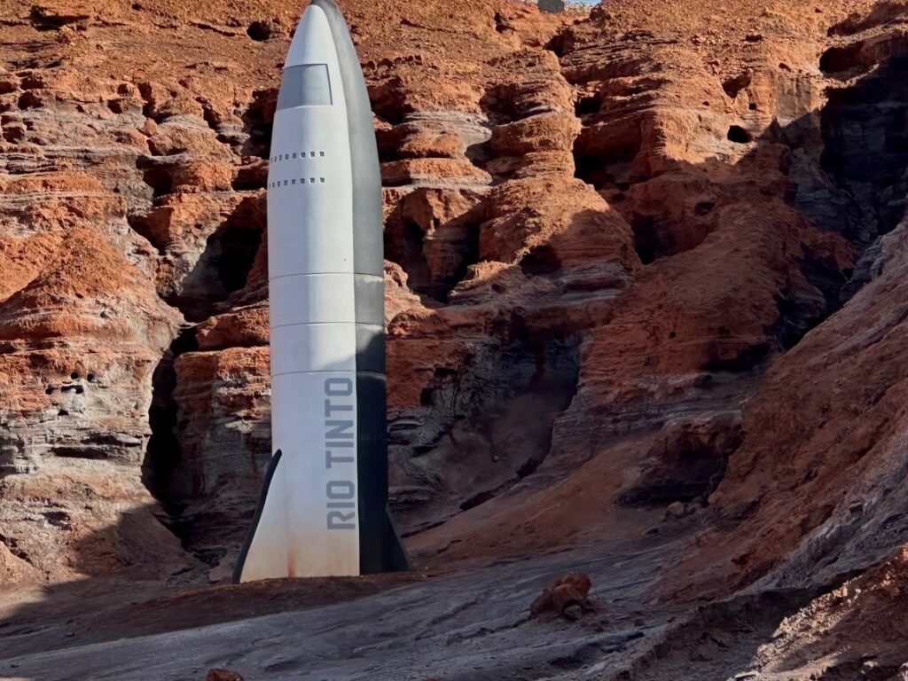 El parque minero tiene una visita que se llama Marte en la Tierra