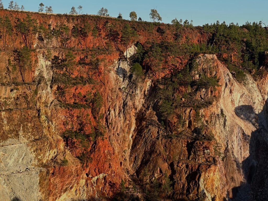 La montera de Gossan desde Peña del Hierro