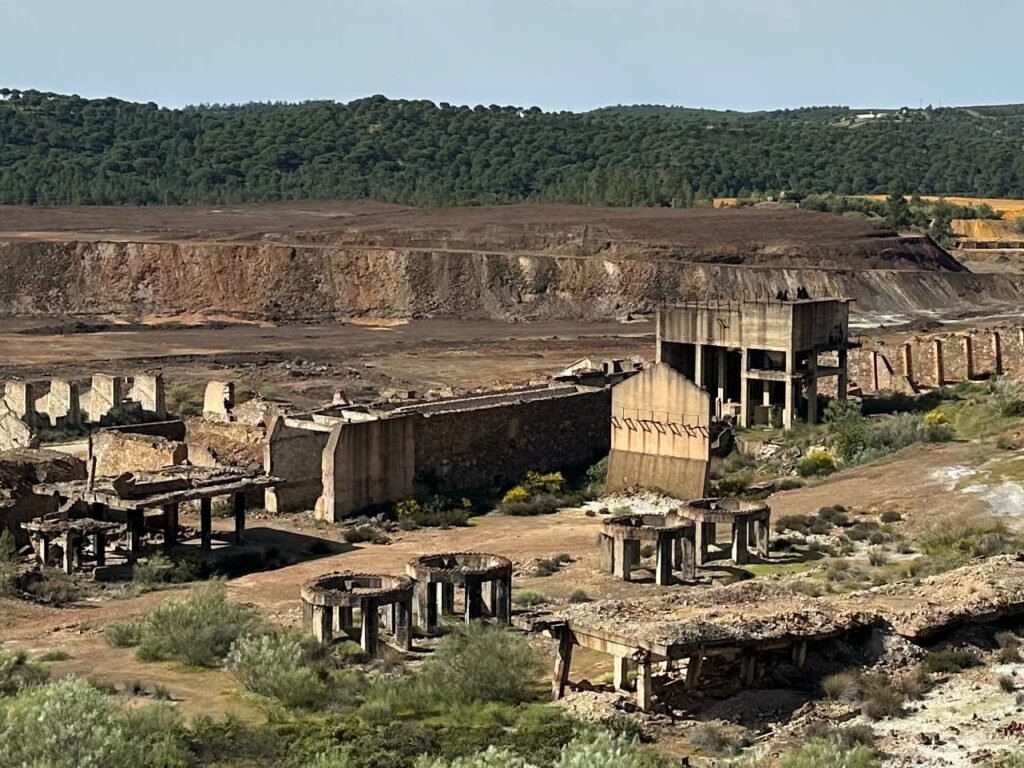 Las instalaciones abandonadas de Río Tinto