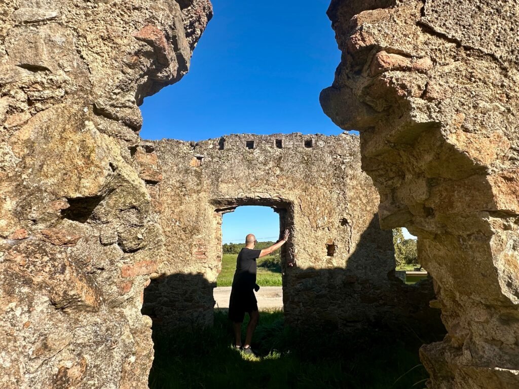 Antigua estación del ferrocarril de Santa Olalla del Cala 